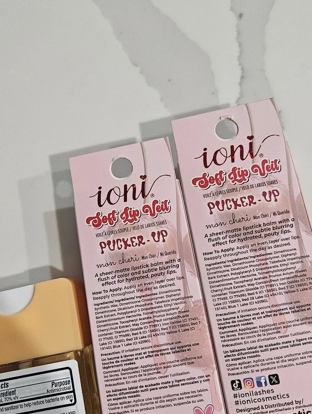 Soft Lip Veil Moisturizing Lip Stain - Cheri (Pink Packaging)